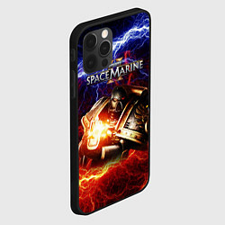 Чехол для iPhone 12 Pro Warhammer 40000 space marine 2, цвет: 3D-черный — фото 2