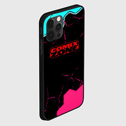 Чехол для iPhone 12 Pro Comix zone hexagon, цвет: 3D-черный — фото 2