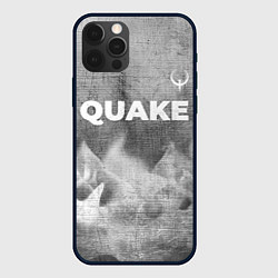 Чехол iPhone 12 Pro Quake - grey gradient посередине