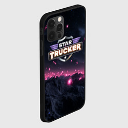 Чехол для iPhone 12 Pro Star Trucker logo space, цвет: 3D-черный — фото 2