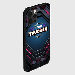 Чехол для iPhone 12 Pro Star Trucker космическая броня, цвет: 3D-черный — фото 2