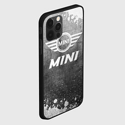 Чехол для iPhone 12 Pro Mini - grey gradient, цвет: 3D-черный — фото 2