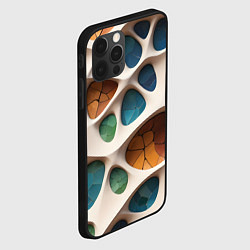 Чехол для iPhone 12 Pro Вдохновлено Антонио Гауди, цвет: 3D-черный — фото 2