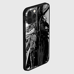 Чехол для iPhone 12 Pro Berserk and Miyamoto Musashi, цвет: 3D-черный — фото 2