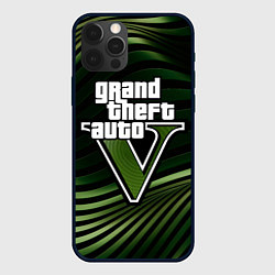 Чехол iPhone 12 Pro Grand Theft Auto V - logo