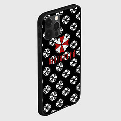 Чехол для iPhone 12 Pro Resident evil pattern umbrella, цвет: 3D-черный — фото 2