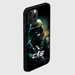 Чехол для iPhone 12 Pro CS counter terrorist, цвет: 3D-черный — фото 2