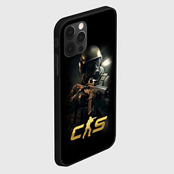 Чехол для iPhone 12 Pro CS counter terrorist, цвет: 3D-черный — фото 2