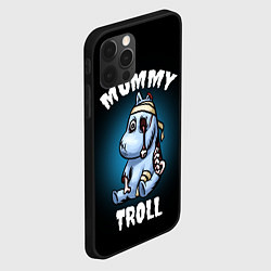 Чехол для iPhone 12 Pro Mummy troll, цвет: 3D-черный — фото 2