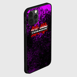 Чехол для iPhone 12 Pro Tekken брызги красок, цвет: 3D-черный — фото 2