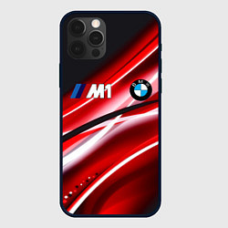 Чехол для iPhone 12 Pro BMW sport line steel, цвет: 3D-черный