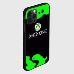 Чехол для iPhone 12 Pro Xbox fire green, цвет: 3D-черный — фото 2