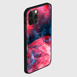Чехол для iPhone 12 Pro Дымная текстура, цвет: 3D-черный — фото 2