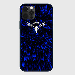 Чехол для iPhone 12 Pro Tokyo Revengers blue energy, цвет: 3D-черный