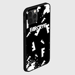 Чехол для iPhone 12 Pro FC6 logo pattern, цвет: 3D-черный — фото 2