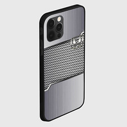 Чехол для iPhone 12 Pro Honda metal steel, цвет: 3D-черный — фото 2