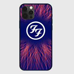 Чехол для iPhone 12 Pro Foo Fighters red energy, цвет: 3D-черный