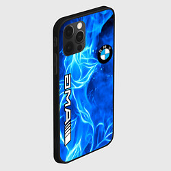 Чехол для iPhone 12 Pro BMW flower flame, цвет: 3D-черный — фото 2