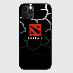 Чехол для iPhone 12 Pro DOTA2 земля, цвет: 3D-черный