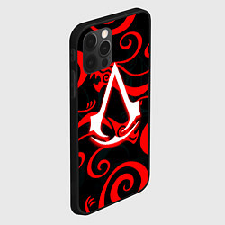 Чехол для iPhone 12 Pro Assassins Creed Shadows, цвет: 3D-черный — фото 2