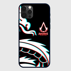 Чехол для iPhone 12 Pro Assassins Creed Shadows game, цвет: 3D-черный