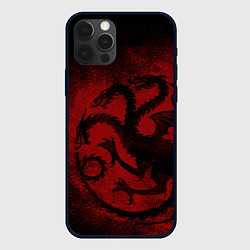 Чехол для iPhone 12 Pro Targaryen house Game of Thrones, цвет: 3D-черный