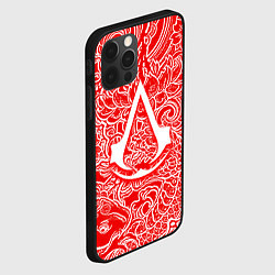 Чехол для iPhone 12 Pro Assassins Creed shadows, цвет: 3D-черный — фото 2