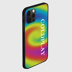 Чехол для iPhone 12 Pro Coldplay moon music album, цвет: 3D-черный — фото 2