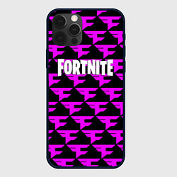 Чехол для iPhone 12 Pro Fortnite faze clan, цвет: 3D-черный