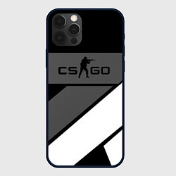 Чехол для iPhone 12 Pro Counter strike geometry steel, цвет: 3D-черный