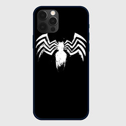 Чехол для iPhone 12 Pro Venom - logo, цвет: 3D-черный