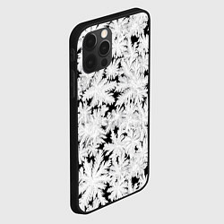 Чехол для iPhone 12 Pro Мороз на стекле, цвет: 3D-черный — фото 2