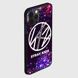 Чехол для iPhone 12 Pro Праздничный Stray Kids, цвет: 3D-черный — фото 2