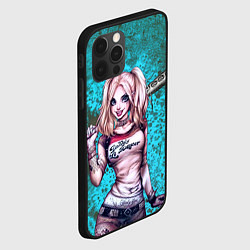 Чехол для iPhone 12 Pro Harley Quinn, цвет: 3D-черный — фото 2