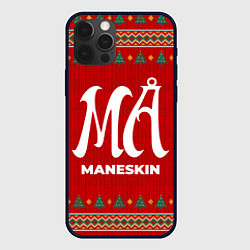 Чехол для iPhone 12 Pro Maneskin new year, цвет: 3D-черный