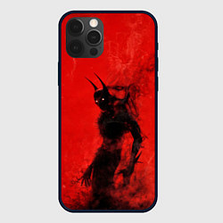 Чехол для iPhone 12 Pro Evil Batman, цвет: 3D-черный