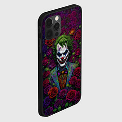 Чехол для iPhone 12 Pro Joker - roses, цвет: 3D-черный — фото 2