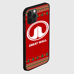 Чехол для iPhone 12 Pro Great Wall new year, цвет: 3D-черный — фото 2