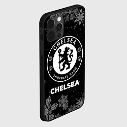 Чехол для iPhone 12 Pro Снежный Chelsea, цвет: 3D-черный — фото 2