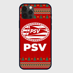 Чехол для iPhone 12 Pro PSV new year, цвет: 3D-черный