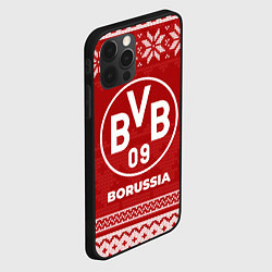 Чехол для iPhone 12 Pro Новогодний Borussia, цвет: 3D-черный — фото 2