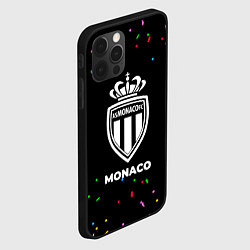 Чехол для iPhone 12 Pro Monaco конфети, цвет: 3D-черный — фото 2