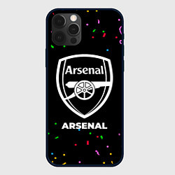 Чехол для iPhone 12 Pro Arsenal конфети, цвет: 3D-черный