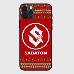 Чехол для iPhone 12 Pro Sabaton new year, цвет: 3D-черный