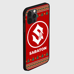 Чехол для iPhone 12 Pro Sabaton new year, цвет: 3D-черный — фото 2