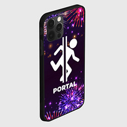 Чехол для iPhone 12 Pro Праздничный Portal, цвет: 3D-черный — фото 2