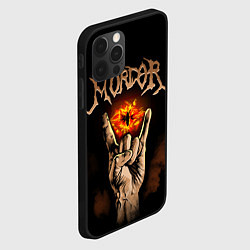 Чехол для iPhone 12 Pro Рок Мордор, цвет: 3D-черный — фото 2