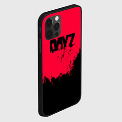 Чехол для iPhone 12 Pro Dayz черные краски, цвет: 3D-черный — фото 2