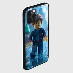 Чехол для iPhone 12 Pro Роблокс человек дождя, цвет: 3D-черный — фото 2