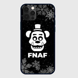 Чехол для iPhone 12 Pro Снежный FNAF, цвет: 3D-черный